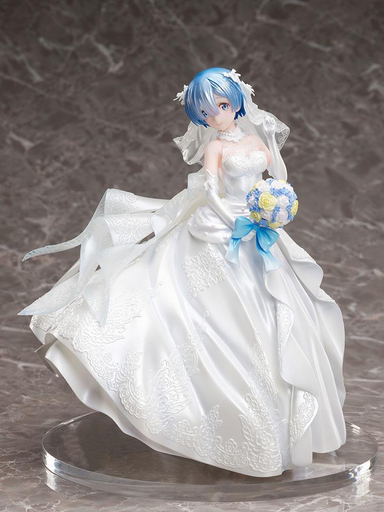F:NEX《Re:从零开始的异世界生活》雷姆-婚纱礼服1/7比例模型洁白新娘之姿～