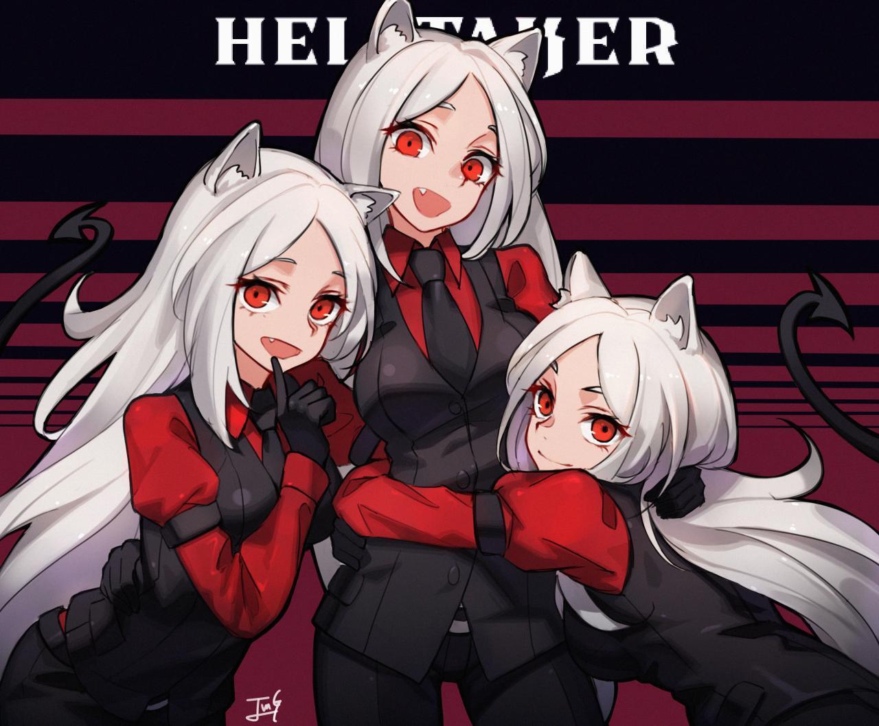 【P站精选】萌萌的美式卡通风格，地狱把妹王《Helltaker》特辑下载！