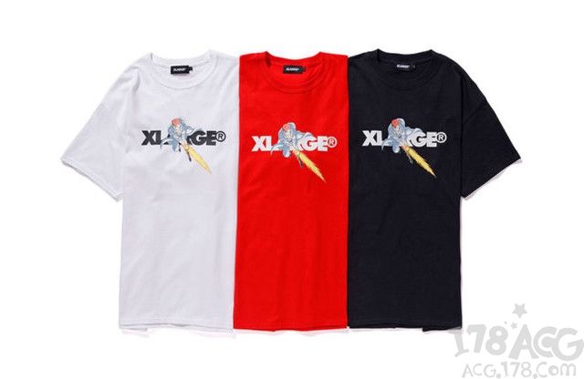幽☆遊☆白书×XLARGE，推出主角四人组T恤等周边