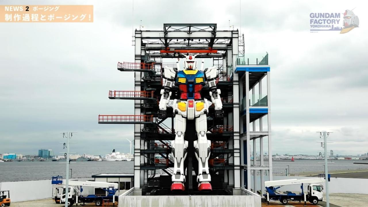 全高18 米，重25 吨，日本等身大可动高达新情报公开记念版模型发售
