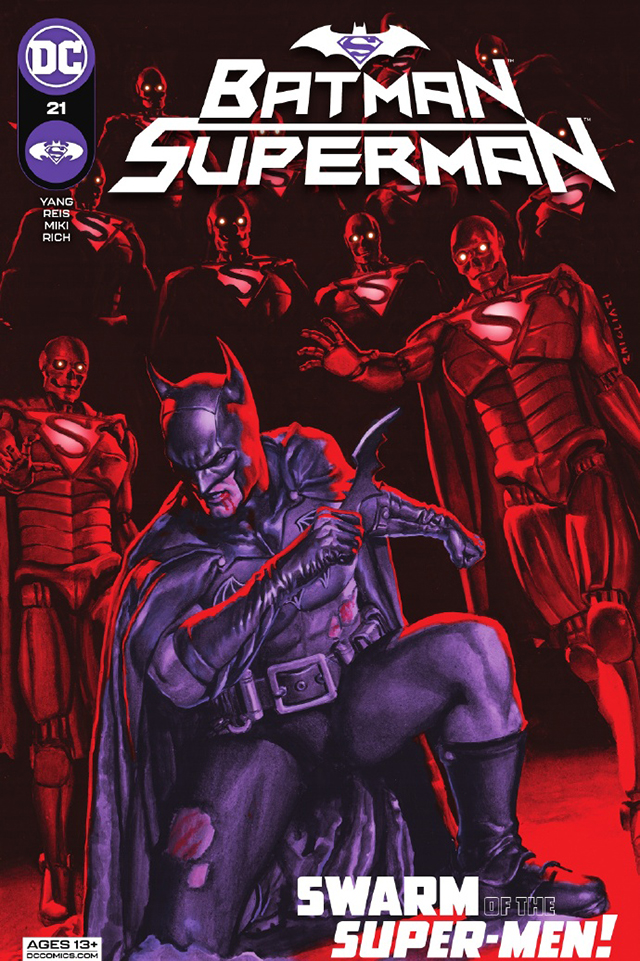 「超人与蝙蝠侠」第21期正式封面宣布