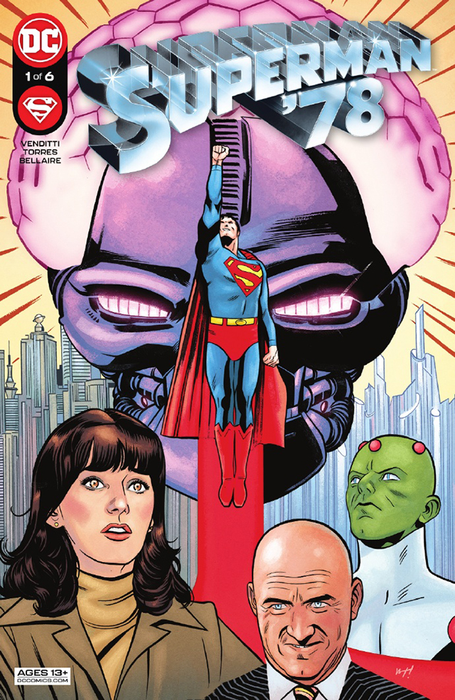DC漫画宣布里夫超人纪念刊第一期正式封面