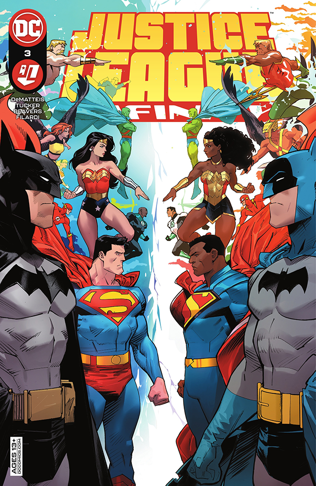 DC漫画「正义联盟无限」第3期正式封面宣布