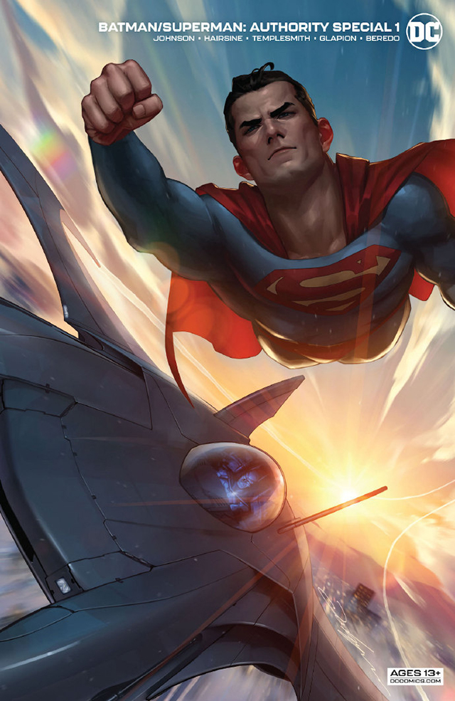 DC漫画「蝙蝠侠/超人：权力战队特刊」正式封面宣布
