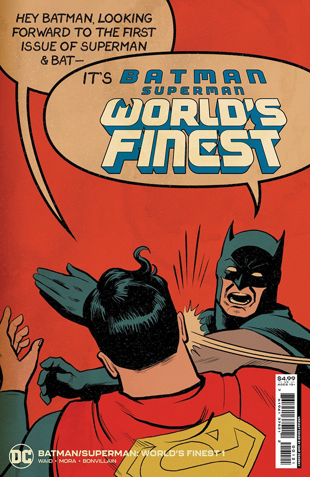 「蝙蝠侠/超人：世界最佳拍档」致敬风格变体封面宣布