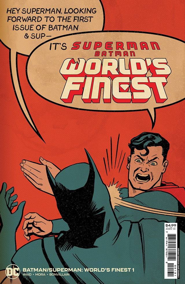 「蝙蝠侠/超人：世界最佳拍档」致敬风格变体封面宣布