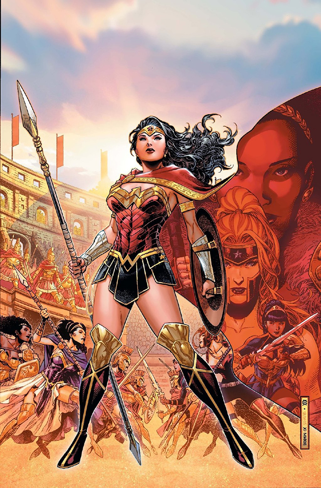 「神奇女侠：亚马逊人的审判」第一期变体封面宣布