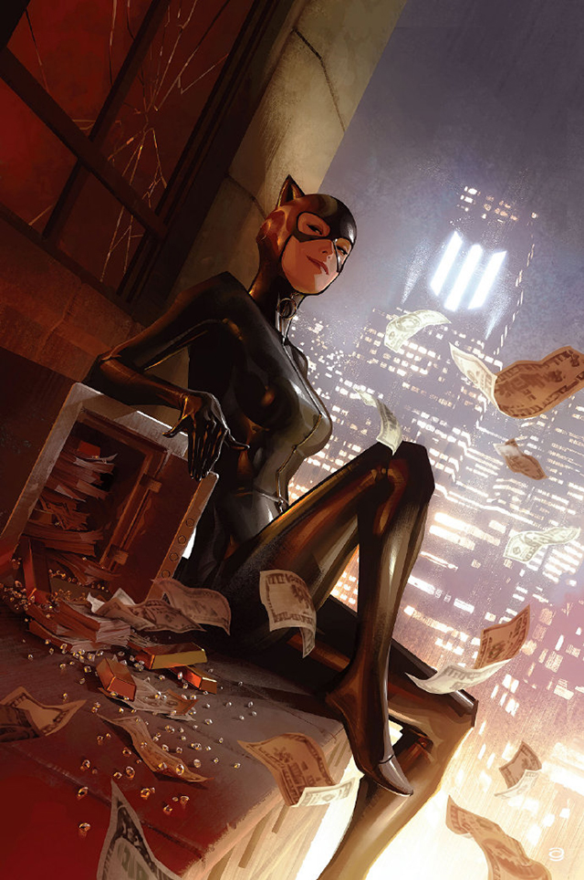 「蝙蝠侠：杀戮时光」第一期猫女变体封面宣布