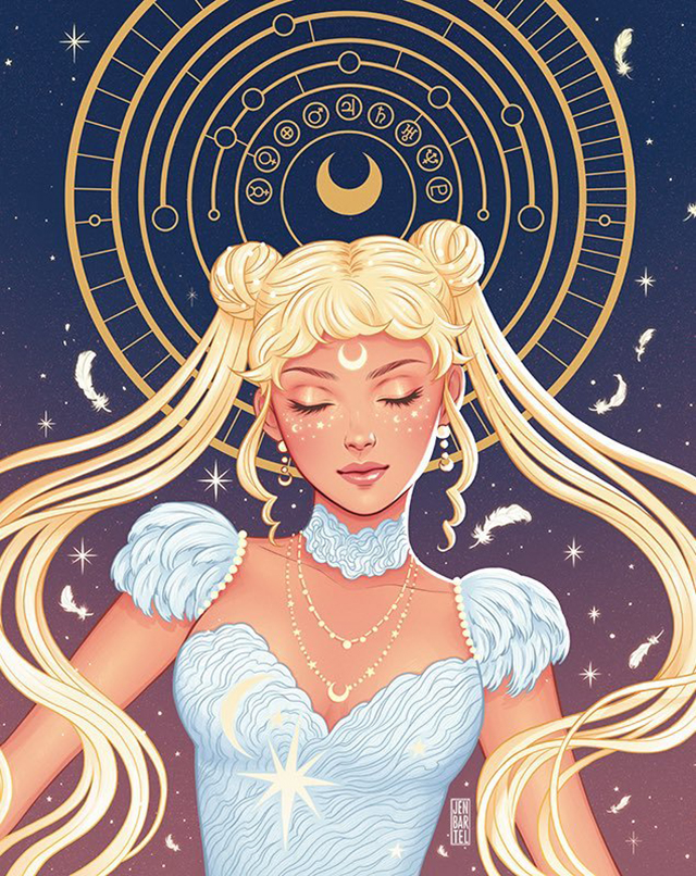 艾斯纳奖最佳封面画师「美少女战士」倩尼迪公主绘图宣布