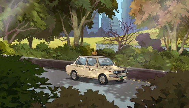 动画电影「奇巧计程车 In The Woods」宣布主视觉图与宣传PV