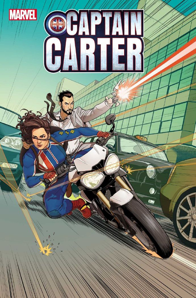 漫威漫画宣布「卡特队长」第三期封面