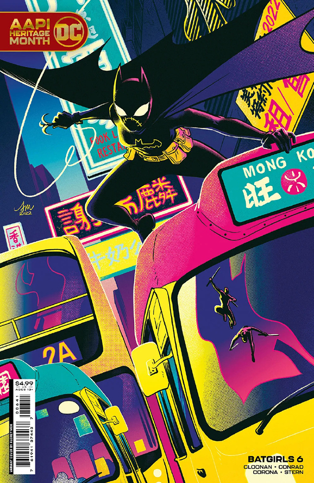 「蝙蝠女孩」第6期亚太裔传统月主题变体封面宣布
