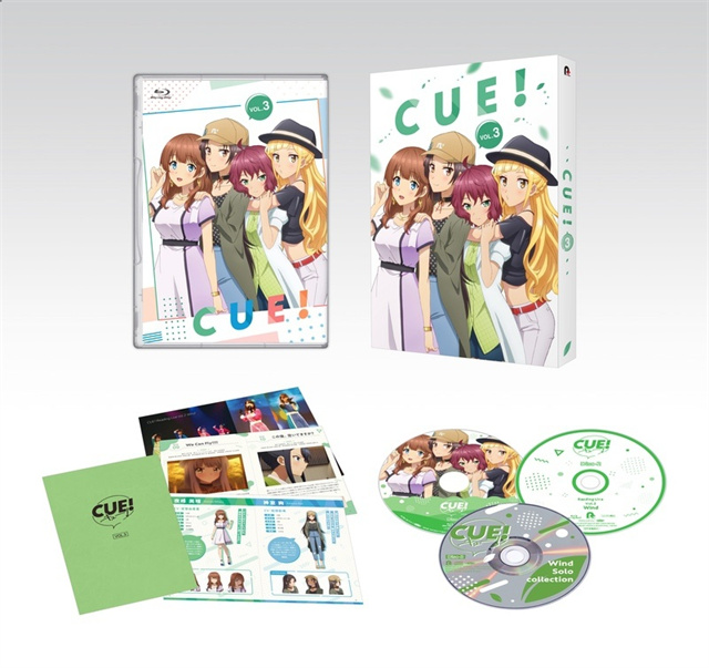 动画「CUE!」Blu-ray第三卷封面宣布