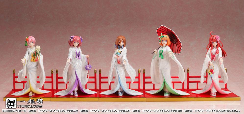 F:NEX《五等分的新娘∬》中野五月 -白无垢-  1/7 比例手办，2023年9月发售！