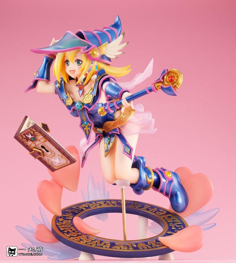 MEGAHOUSE《ART WORKS MONSTERS》游戏王怪兽之决斗 黑魔导女孩 手办，2024年3月发售！