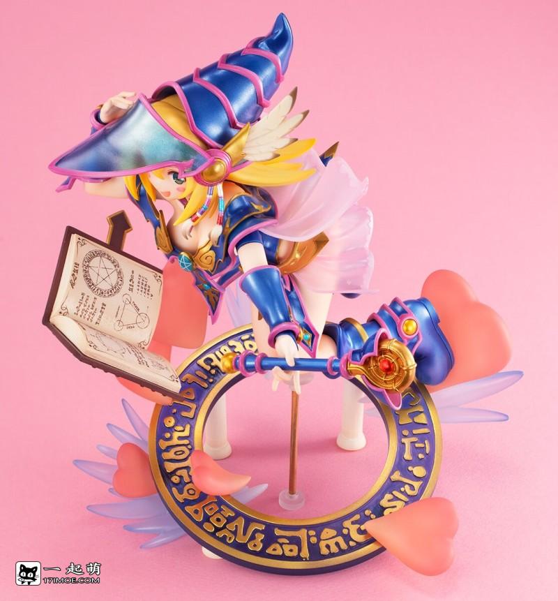 MEGAHOUSE《ART WORKS MONSTERS》游戏王怪兽之决斗 黑魔导女孩 手办，2024年3月发售！